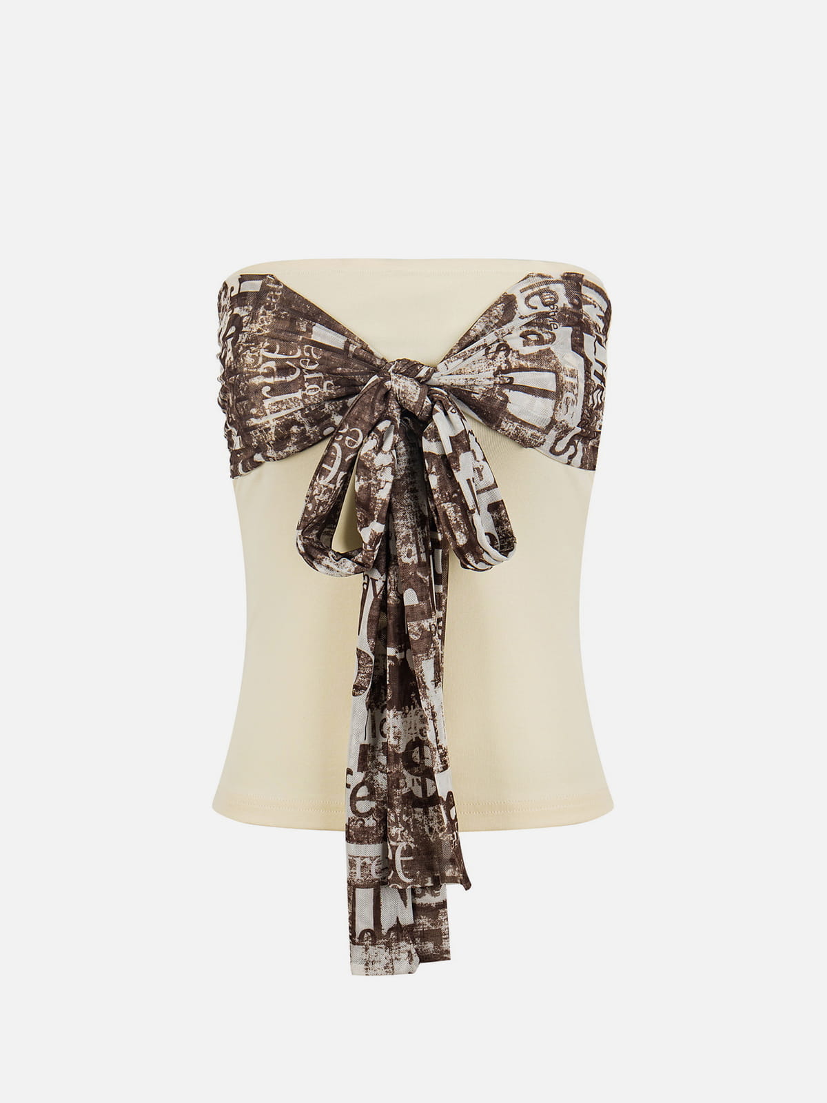Alternative view of Aelfric Eden Contrast Bow Tube Top