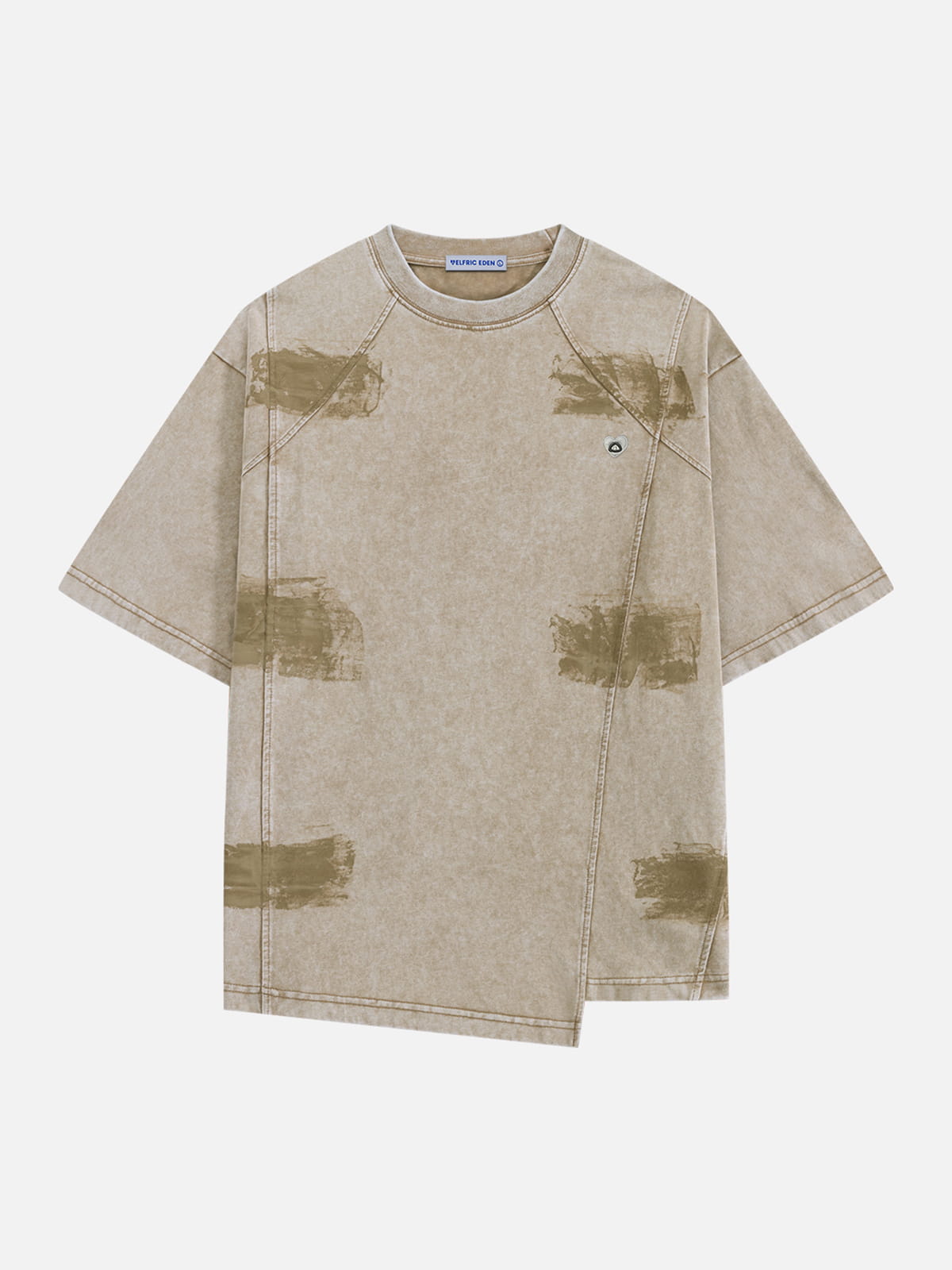 Aelfric Eden Washed Panel Construction Tee