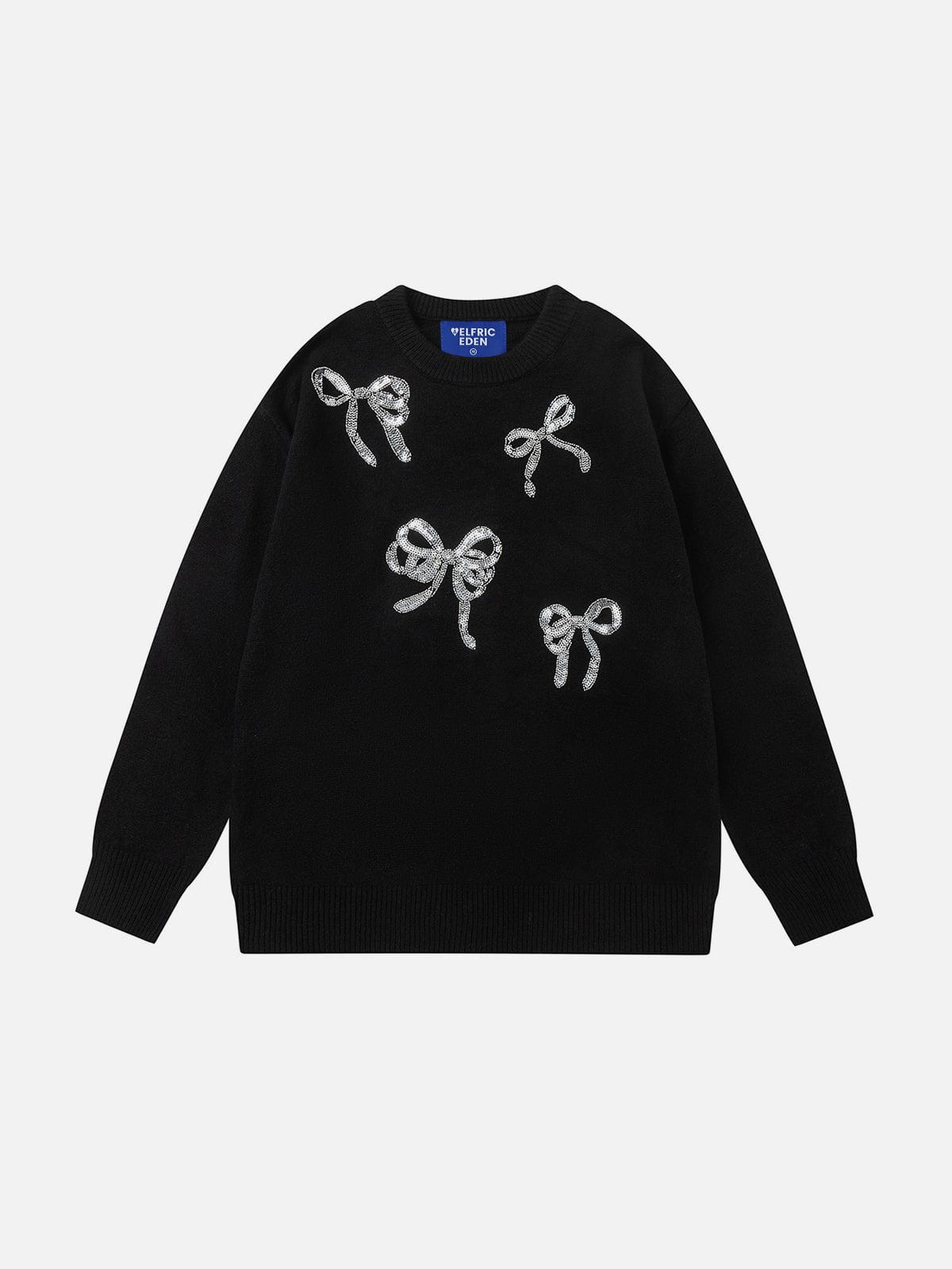 Aelfric Eden Sequins Bow Sweater