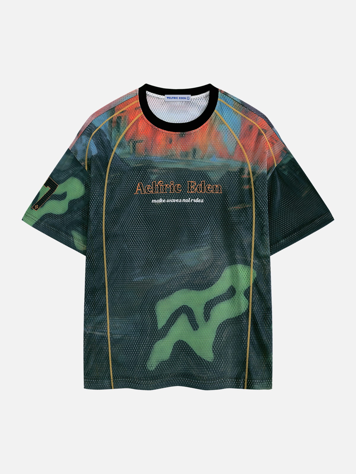 Aelfric Eden Camo Mesh Tee